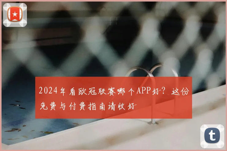2024年看欧冠联赛哪个APP好？这份免费与付费指南请收好